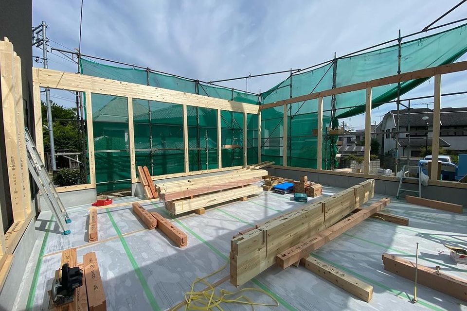 中区 M様邸ガレージ増築工事の画像